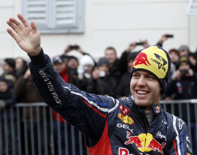 Ο Σεμπάστιαν Φέτελ  κορυφαίος αθλητής της Ευρώπης για το 2012